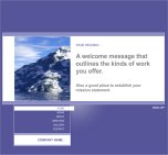 Turn on sound and view Flash template . . . .