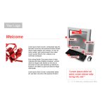 Turn on sound and view Flash template . . . .