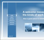 Turn on sound and view Flash template . . . .