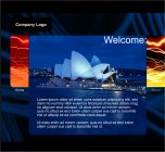 Turn on sound and view Flash template . . . .