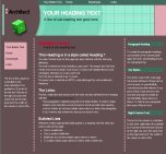 colour scheme & resizeable page