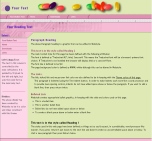 colour scheme & resizeable page