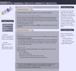 colour scheme & resizeable page